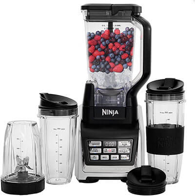 Countertop and Nutri Ninja Personal Blender with 1200-Watt Auto-iQ Base