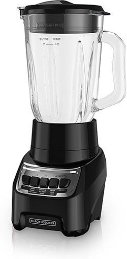 BLACK+DECKER Counter Top Blender, Black, BL1210BG