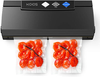 KOIOS Vacuum Sealer Machine, 80Kpa Automatic Food Sealer for Food Savers BY Koios