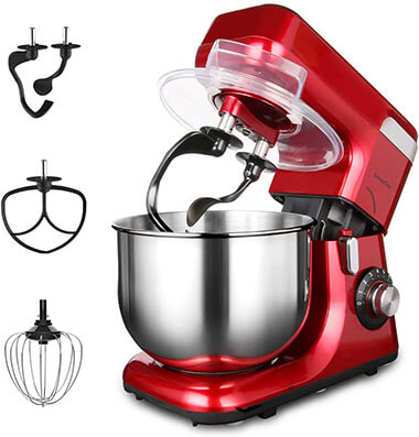 Lasantec 8-Speed Electric Kitchen Mixer