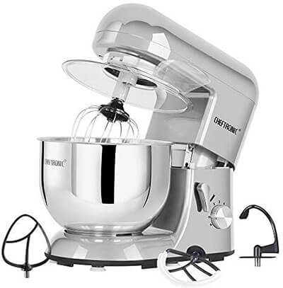 CHEFTRONIC Kitchen Stand Mixer Tilt-head Mixer