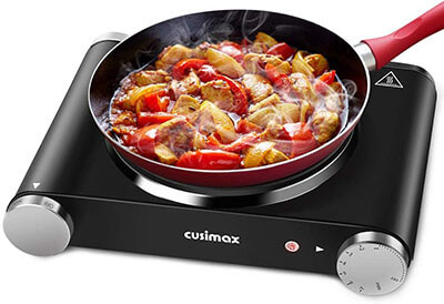 Cusimax Hot Plate Portable Electric Stove, 1500W