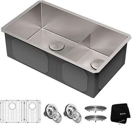 KRAUS DOUBLE BOWL SINK