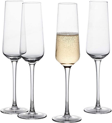 GoodGlassware Champagne Flutes