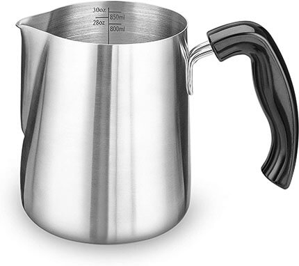 ENLOY Stainless Steel Coffee Milk Frothing Pitcher