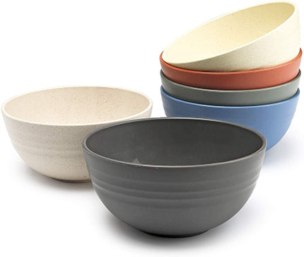 Generi Unbreakable-reusable Soup Bowls