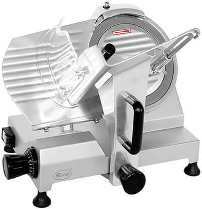 Zica 10" Chrome-plated meat slicer 