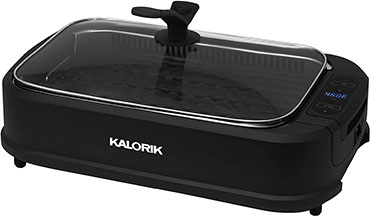 Kalorik GR 45386 BK, Indoor Smokeless Grill