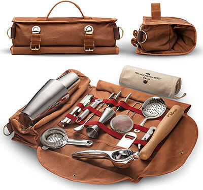 Mixology Travel Bartender Kit Bag