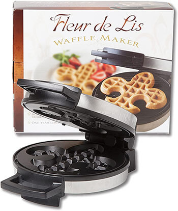 Fleur De Lis Belgian Waffle Maker