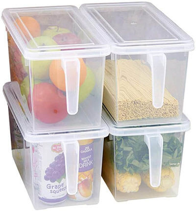 MineDecor Plastic Storage Containers