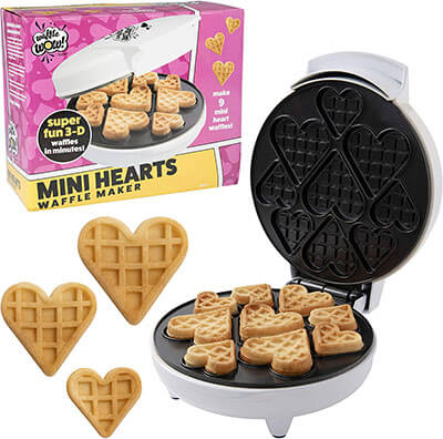 Mini Hearts Waffle Maker